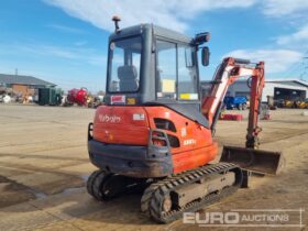 2016 Kubota KX61-3 Mini Excavators For Auction: Leeds – 5th, 6th, 7th & 8th March 2025 @ 8:00am full