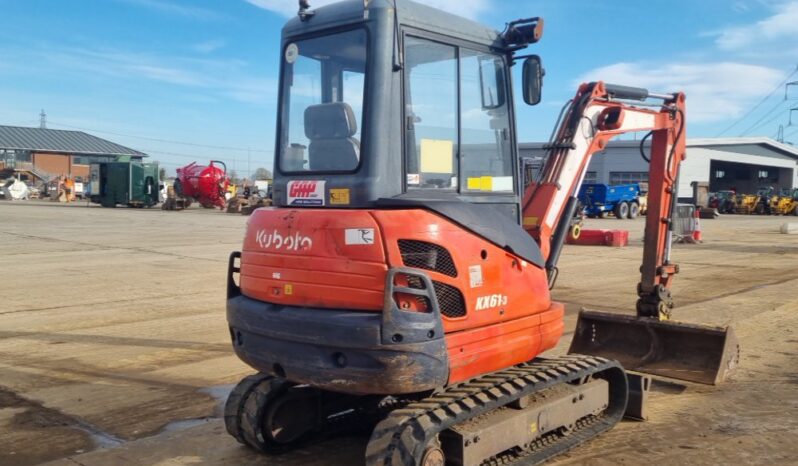 2016 Kubota KX61-3 Mini Excavators For Auction: Leeds – 5th, 6th, 7th & 8th March 2025 @ 8:00am full