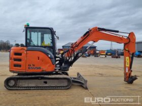 2014 Hitachi ZX65USB-5A CLP 6 Ton+ Excavators For Auction: Leeds – 5th, 6th, 7th & 8th March 2025 @ 8:00am full