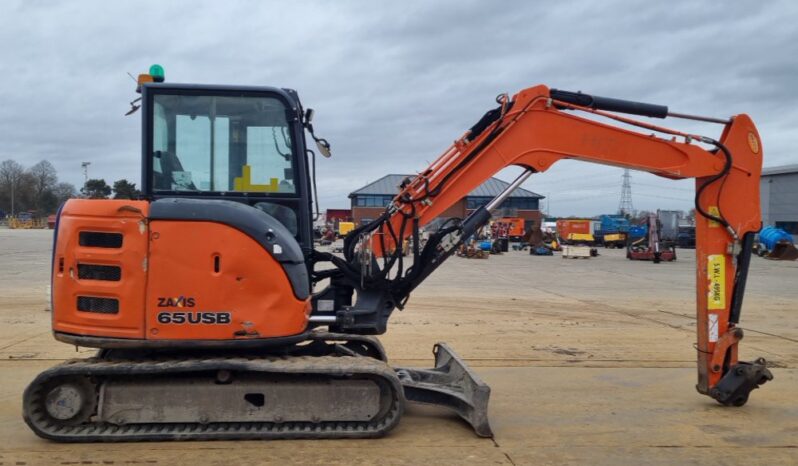 2014 Hitachi ZX65USB-5A CLP 6 Ton+ Excavators For Auction: Leeds – 5th, 6th, 7th & 8th March 2025 @ 8:00am full