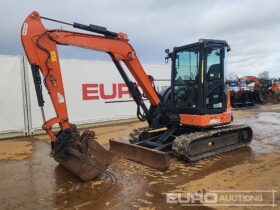 2019 Hitachi ZX48U-6 CLR Mini Excavators For Auction: Dromore – 21st & 22nd February 2025 @ 9:00am For Auction on 2025-02-22