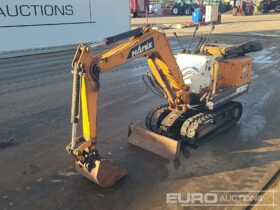 Hanix N080-2 Micro Excavators For Auction: Leeds – 5th, 6th, 7th & 8th March 2025 @ 8:00am