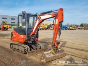 2016 Kubota KX61-3 Mini Excavators For Auction: Leeds – 5th, 6th, 7th & 8th March 2025 @ 8:00am full