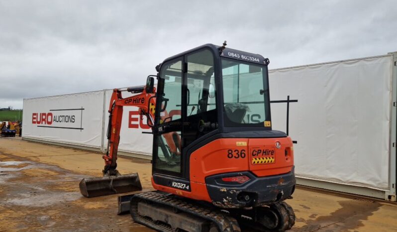 2019 Kubota KX027-4 Mini Excavators For Auction: Dromore – 21st & 22nd February 2025 @ 9:00am For Auction on 2025-02-22 full