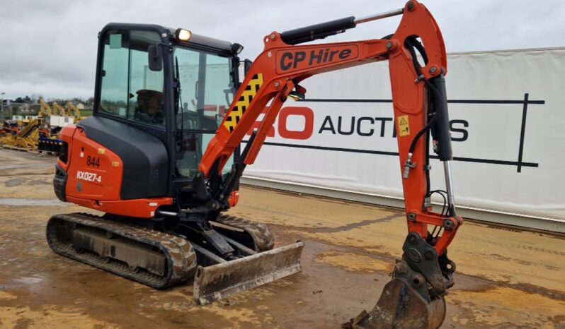 2019 Kubota KX027-4 Mini Excavators For Auction: Dromore – 21st & 22nd February 2025 @ 9:00am For Auction on 2025-02-22 full