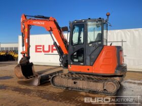 2016 Hitachi ZX65USB-5A CLP 6 Ton+ Excavators For Auction: Dromore – 21st & 22nd February 2025 @ 9:00am For Auction on 2025-02-22 full