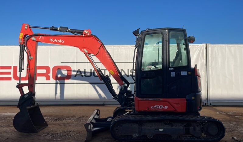 2021 Kubota U50-5 Mini Excavators For Auction: Dromore – 21st & 22nd February 2025 @ 9:00am For Auction on 2025-02-22 full