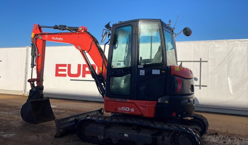 2021 Kubota U50-5 Mini Excavators For Auction: Dromore – 21st & 22nd February 2025 @ 9:00am For Auction on 2025-02-22 full