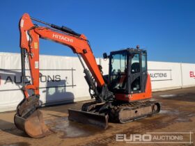 2016 Hitachi ZX65USB-5A CLP 6 Ton+ Excavators For Auction: Dromore – 21st & 22nd February 2025 @ 9:00am For Auction on 2025-02-22