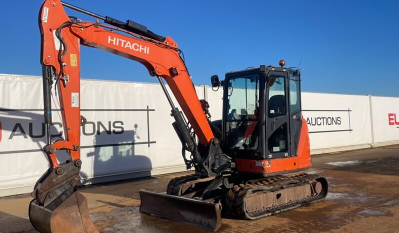 2016 Hitachi ZX65USB-5A CLP 6 Ton+ Excavators For Auction: Dromore – 21st & 22nd February 2025 @ 9:00am For Auction on 2025-02-22