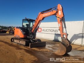 2016 Hitachi ZX65USB-5A CLP 6 Ton+ Excavators For Auction: Dromore – 21st & 22nd February 2025 @ 9:00am For Auction on 2025-02-22 full