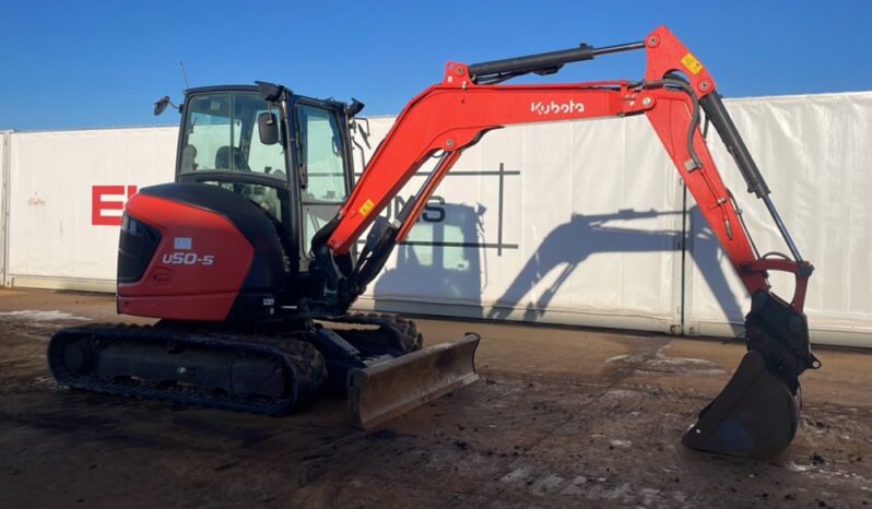 2021 Kubota U50-5 Mini Excavators For Auction: Dromore – 21st & 22nd February 2025 @ 9:00am For Auction on 2025-02-22 full