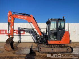 2016 Hitachi ZX65USB-5A CLP 6 Ton+ Excavators For Auction: Dromore – 21st & 22nd February 2025 @ 9:00am For Auction on 2025-02-22 full