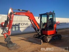 2020 Kubota U36-4 Mini Excavators For Auction: Dromore – 21st & 22nd February 2025 @ 9:00am For Auction on 2025-02-22