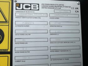 NEW JCB G115QS silenced rental spec (Choice available) full