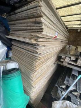 Stack of Chipboard Loft Flooring 22mm x 600mm x 2400mm. No VAT On Hammer For Auction on 2025-02-20 For Auction on 2025-02-20