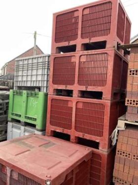 8 x Heavy Duty Pallet Boxes. No VAT On Hammer For Auction on 2025-02-20 For Auction on 2025-02-20