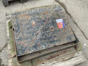 Cast Iron Manhole Cover 750mm x 600mm. No VAT On Hammer For Auction on 2025-02-20 For Auction on 2025-02-20