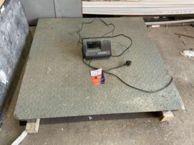 Industrial Weighing Scales 1200mm x 1200mm 240V. No VAT On Hammer For Auction on 2025-02-20 For Auction on 2025-02-20