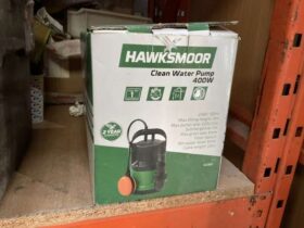 Hawksmoor Clean Water Pump 400W 240V. No VAT On Hammer For Auction on 2025-02-20 For Auction on 2025-02-20