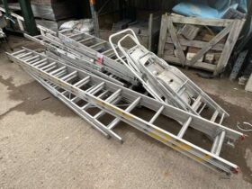 11 x Assorted Ladders and Step Ladders. No VAT On Hammer For Auction on 2025-02-20 For Auction on 2025-02-20