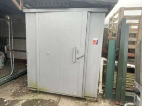 Guardian 6ft x 6ft Steel Container with Keys. Including Shelving but excluding Contents. No VAT On Hammer For Auction on 2025-02-20 For Auction on 2025-02-20