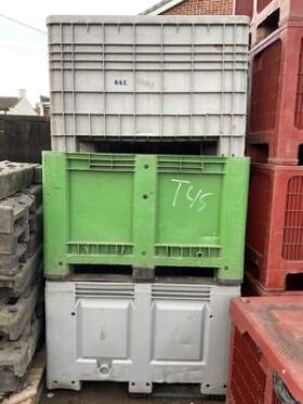 8 x Heavy Duty Pallet Boxes. No VAT On Hammer For Auction on 2025-02-20 For Auction on 2025-02-20 full