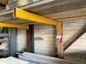 Free Standing Cantilever Racking Consisting of 3 x L Uprights 4000mm High x 1220mm Wide, 12 x 1000mm Arms. Total Width 1850mm excluding Contents and other Lots. No VAT On Hammer For Auction on 2025-02-20 For Auction on 2025-02-20 full