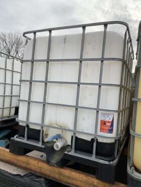 2 x IBC Tanks. No VAT On Hammer For Auction on 2025-02-20 For Auction on 2025-02-20 full