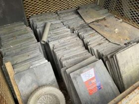 Stillage of Slate Roofing Tiles. No VAT On Hammer For Auction on 2025-02-20 For Auction on 2025-02-20 full