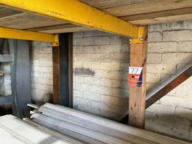 Free Standing Cantilever Racking Consisting of 3 x L Uprights 4000mm High x 1220mm Wide, 12 x 1000mm Arms. Total Width 1850mm excluding Contents and other Lots. No VAT On Hammer For Auction on 2025-02-20 For Auction on 2025-02-20 full