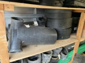 Contents of Storage Unit comprising of Large Quanity of Construction related Soil Pipes, Junctions, Manholes, Sleeves Etc. As shown in images. No VAT On Hammer For Auction on 2025-02-20 For Auction on 2025-02-20 full