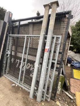 2 Sets of Steel Gates with 1 Set of Posts. Approx 4000mm Span each set. No VAT On Hammer For Auction on 2025-02-20 For Auction on 2025-02-20 full