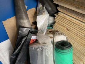 Lot of Underlay, Webbing, Netting, DPC Rolls Etc. No VAT On Hammer For Auction on 2025-02-20 For Auction on 2025-02-20 full