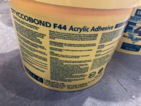 4 x Ball Styccobond Acrylic Adhesive 15L Tubs. No VAT On Hammer For Auction on 2025-02-20 For Auction on 2025-02-20 full