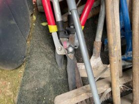 Lot of Groundworks Tools consisting of Shovels, Shears, Secateurs Etc. No VAT On Hammer For Auction on 2025-02-20 For Auction on 2025-02-20 full