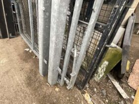 2 Sets of Steel Gates with 1 Set of Posts. Approx 4000mm Span each set. No VAT On Hammer For Auction on 2025-02-20 For Auction on 2025-02-20 full