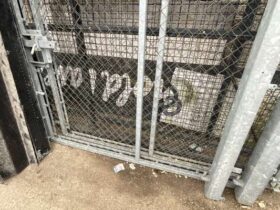 2 Sets of Steel Gates with 1 Set of Posts. Approx 4000mm Span each set. No VAT On Hammer For Auction on 2025-02-20 For Auction on 2025-02-20 full