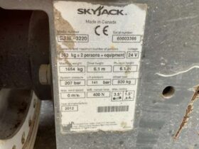 SKYJACK SJIII 3220 DC Electric Personnel Lifter. No VAT On Hammer For Auction on 2025-02-20 For Auction on 2025-02-20 full