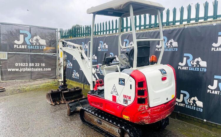 2020 Takeuchi TB216 Excavator full