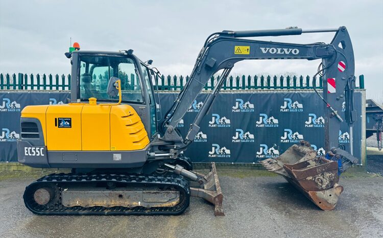 2017 Volvo EC55C Excavator full