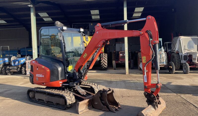 KUBOTA KX030-4 full