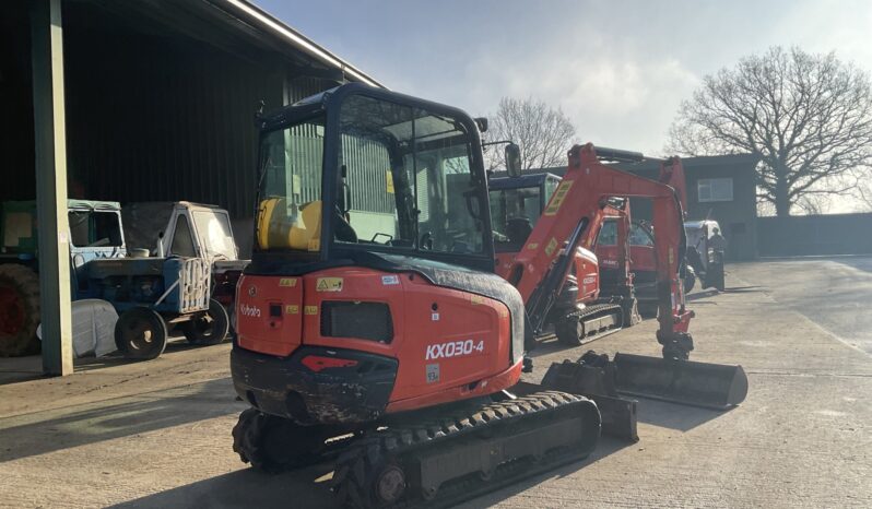 KUBOTA KX030-4 full