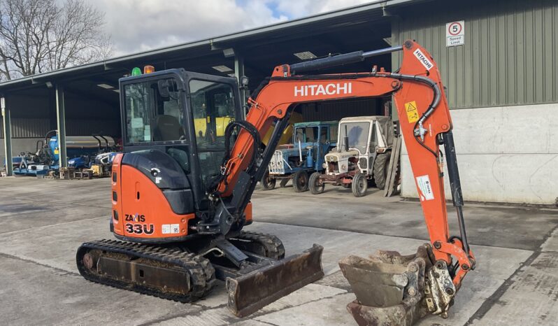 HITACHI ZAXIS 33U full