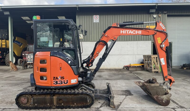 HITACHI ZAXIS 33U full