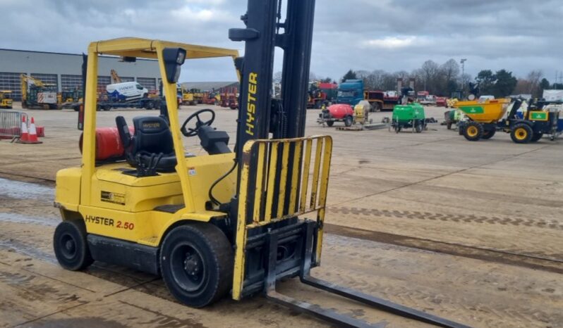 Hyster 2.50 Forklifts For Auction: Leeds – 5th, 6th, 7th & 8th March 2025 @ 8:00am full