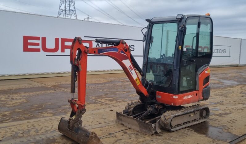 2017 Kubota KX016-4 Mini Excavators For Auction: Leeds – 5th, 6th, 7th & 8th March 2025 @ 8:00am