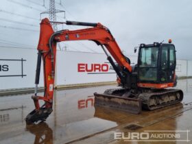 2018 Kubota KX080-4A 6 Ton+ Excavators For Auction: Leeds – 5th, 6th, 7th & 8th March 2025 @ 8:00am