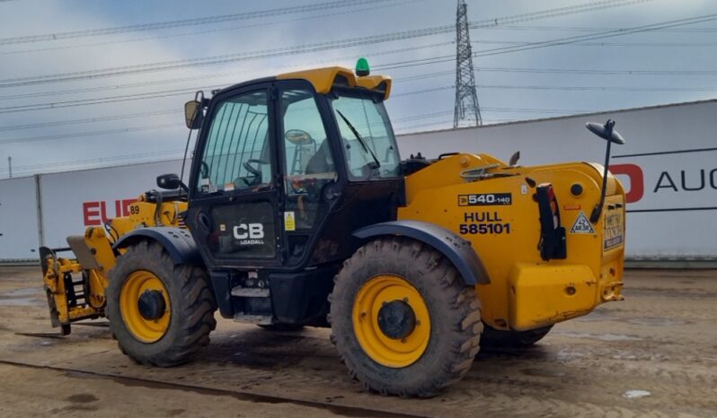 2017 JCB 540-140 Hi Viz Telehandlers For Auction: Leeds – 5th, 6th, 7th & 8th March 2025 @ 8:00am full