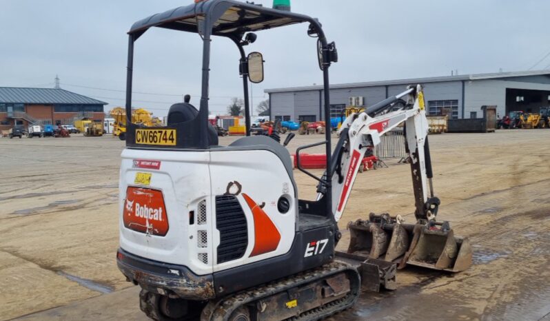 2021 Bobcat E17 Mini Excavators For Auction: Leeds – 5th, 6th, 7th & 8th March 2025 @ 8:00am full